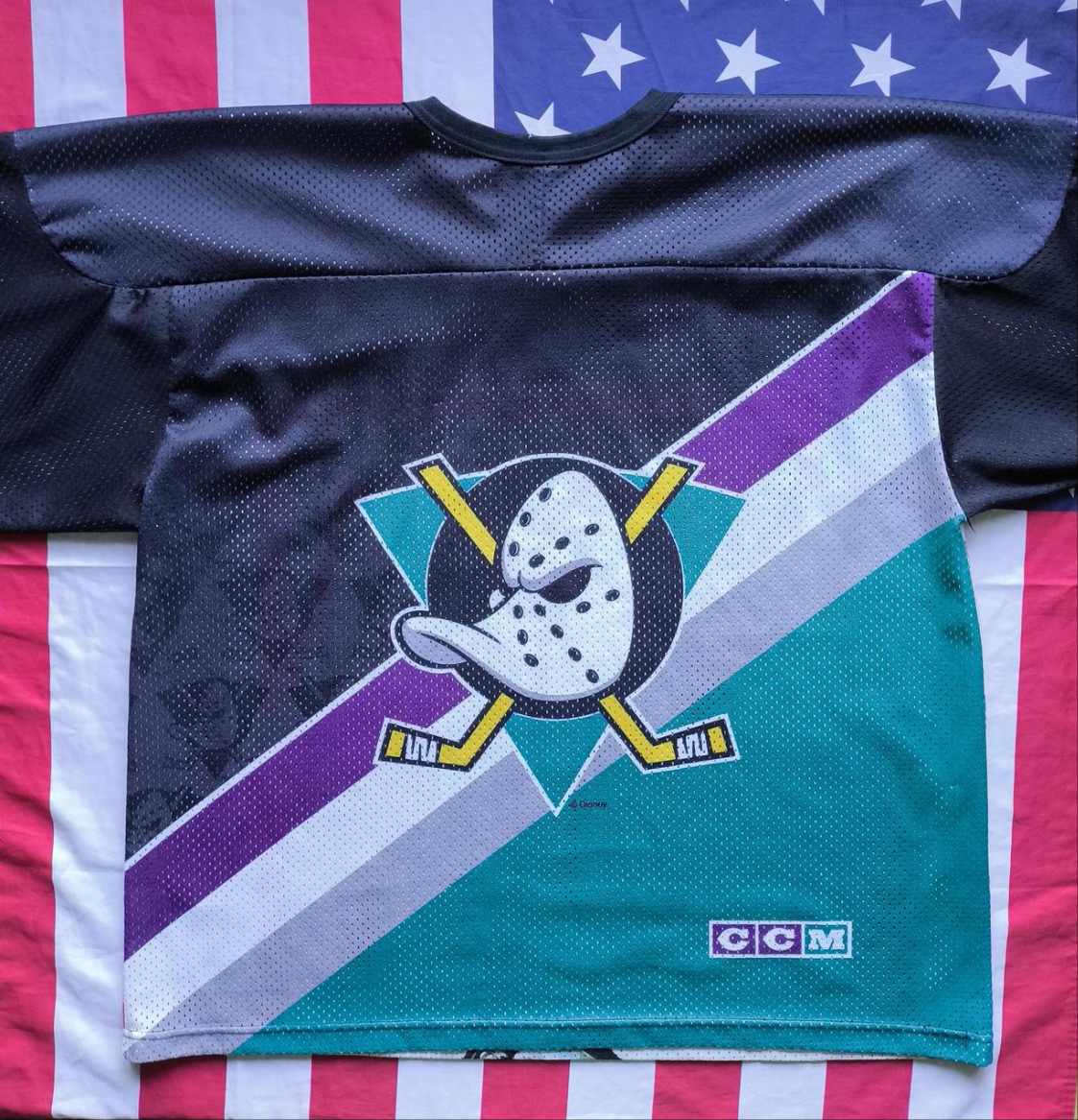 Mighty Ducks of Anaheim Mesh NHL Jersey L