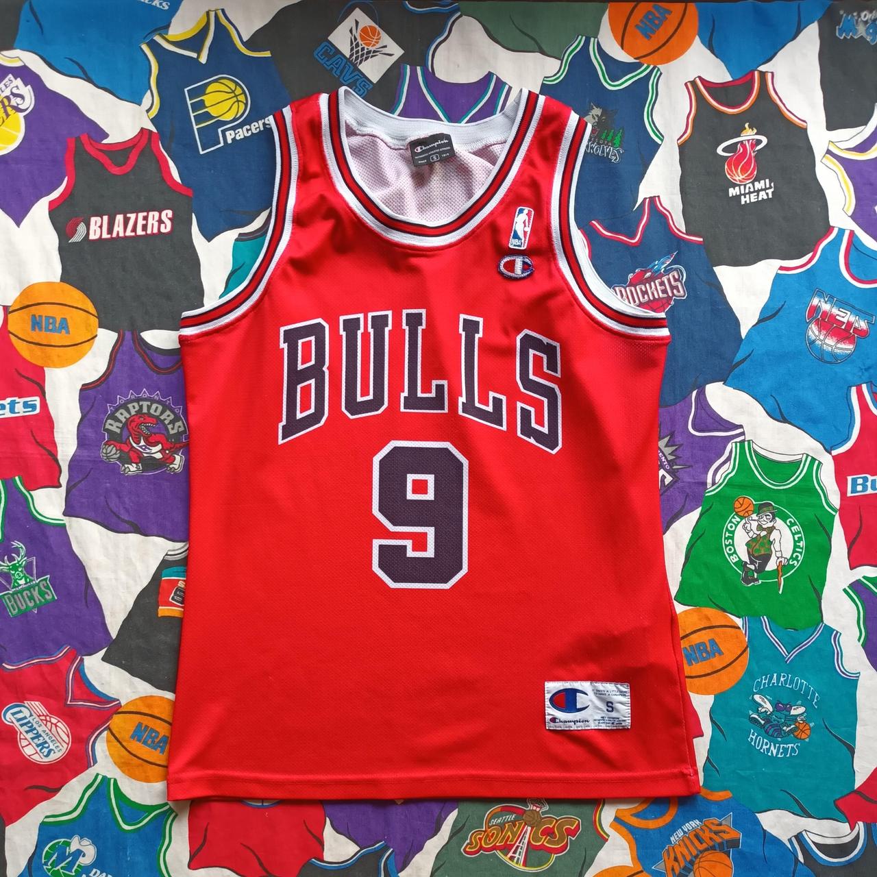 Chicago Bulls NBA Vest Champion Basketball Jersey S Deng