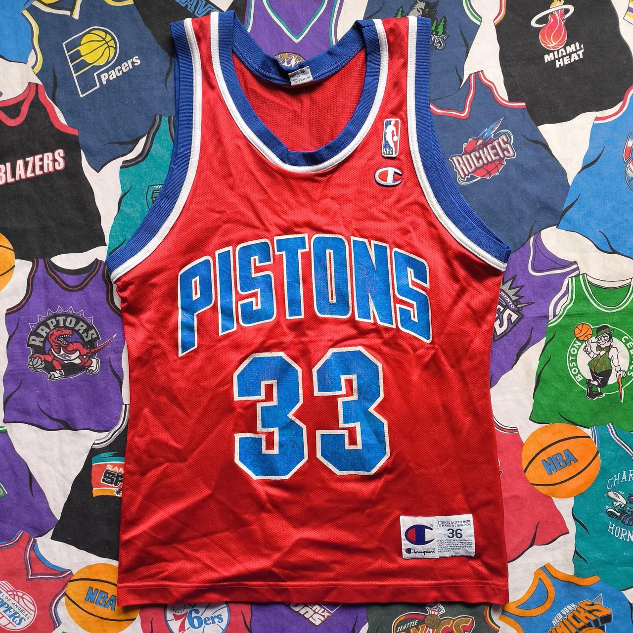 Detroit Pistons NBA Jersey XS Hill