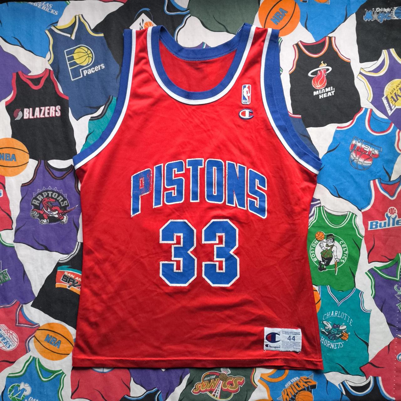 Detroit Pistons NBA Jersey M Hill