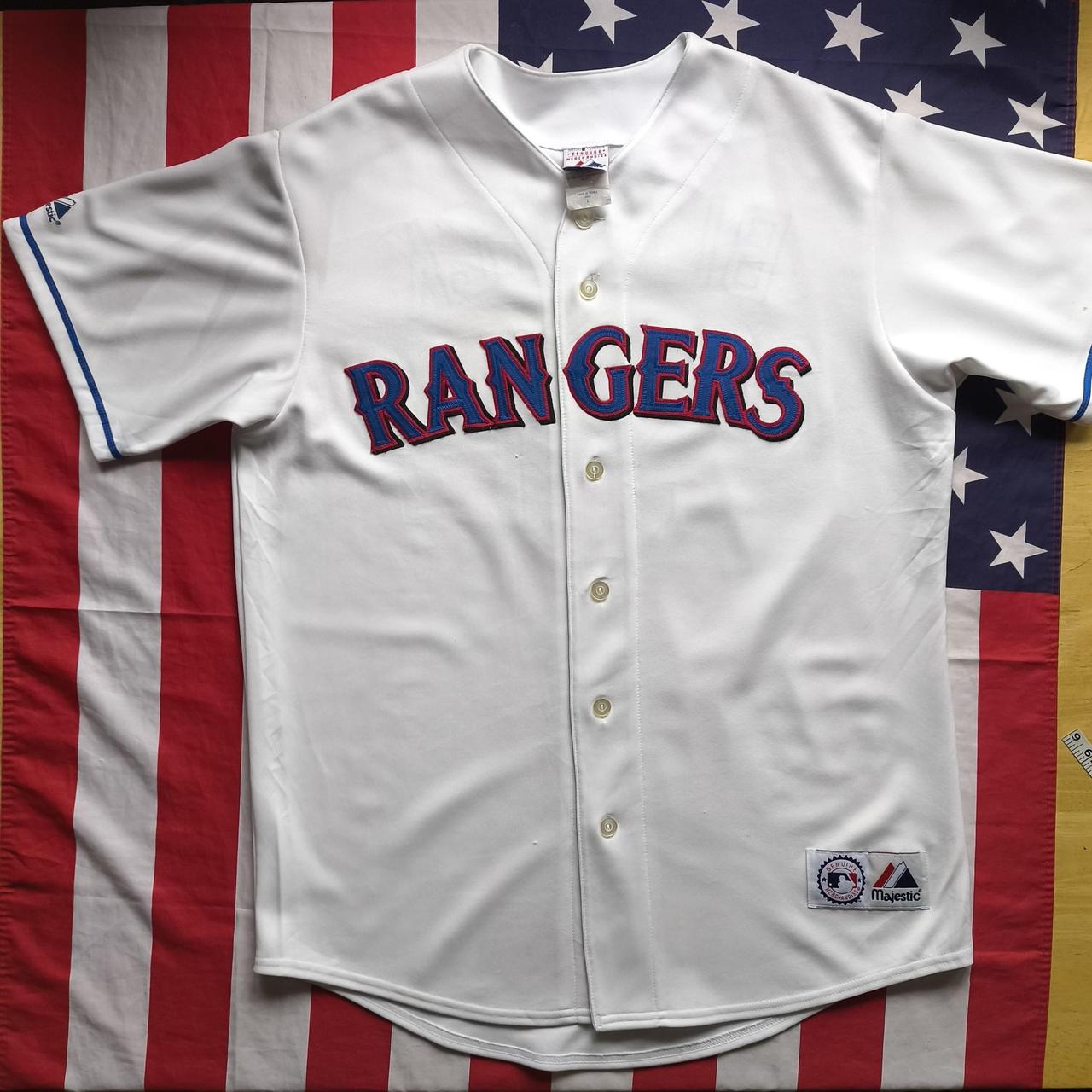 Texas Rangers Baseball Jersey L