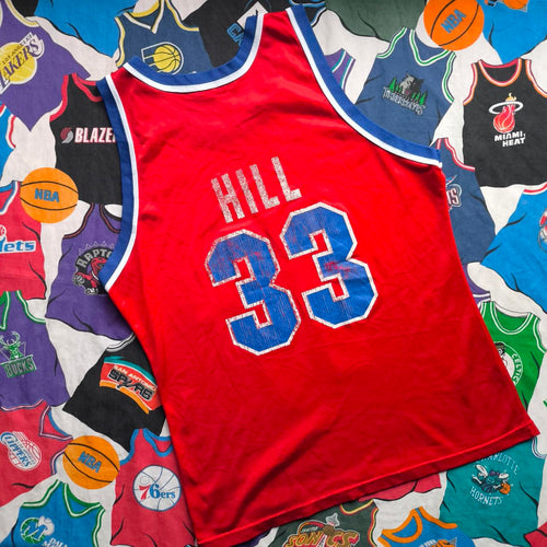 Detroit Pistons NBA Jersey M Hill