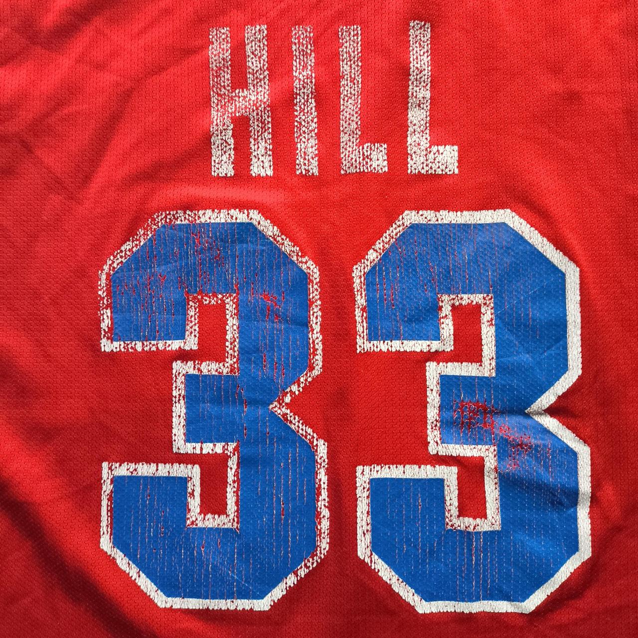 Detroit Pistons NBA Jersey M Hill