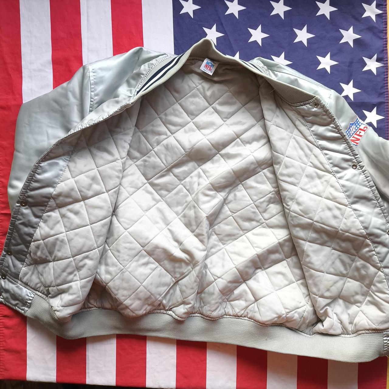Dallas Cowboys Satin Bomber Jacket L