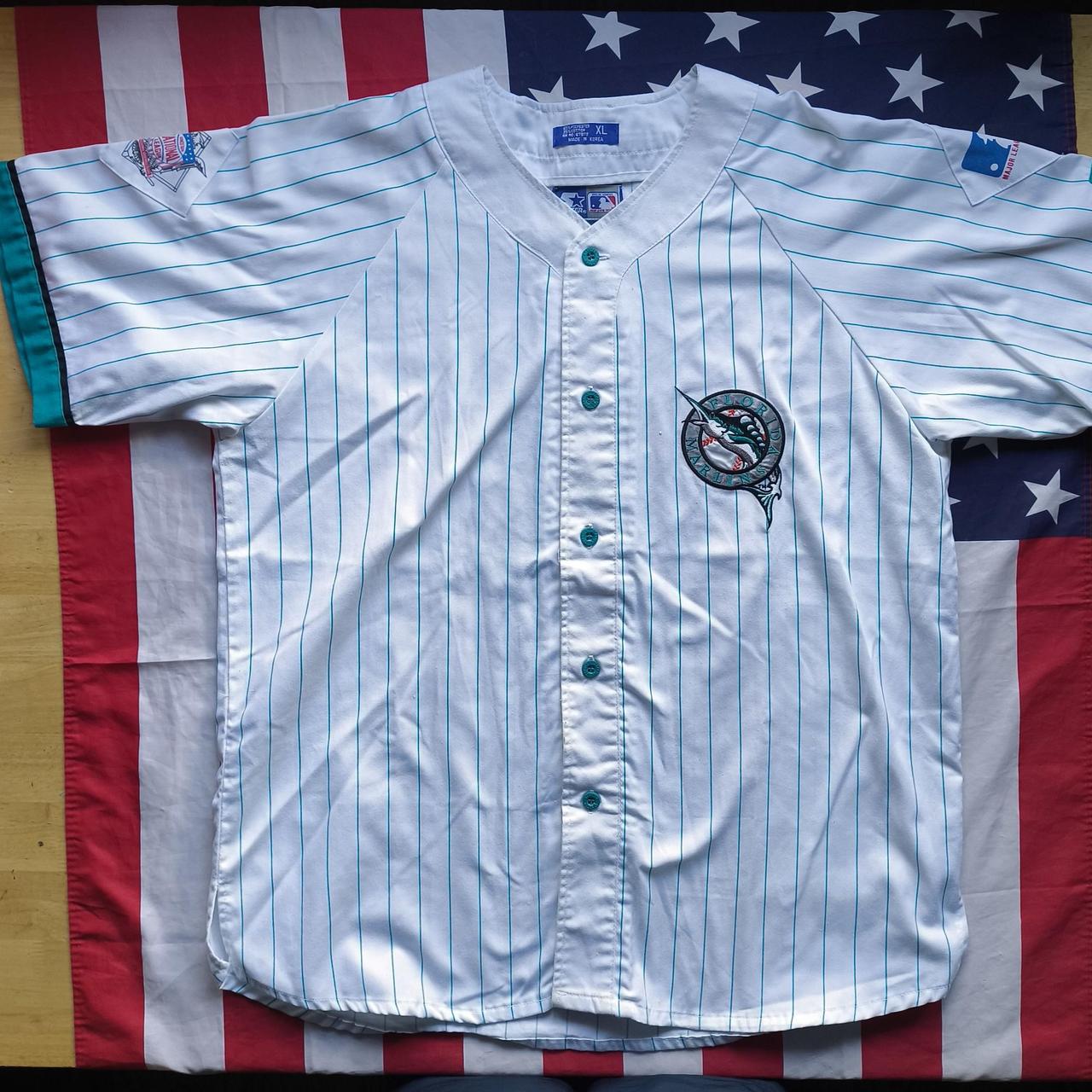 Florida Marlins Baseball Jersey XL