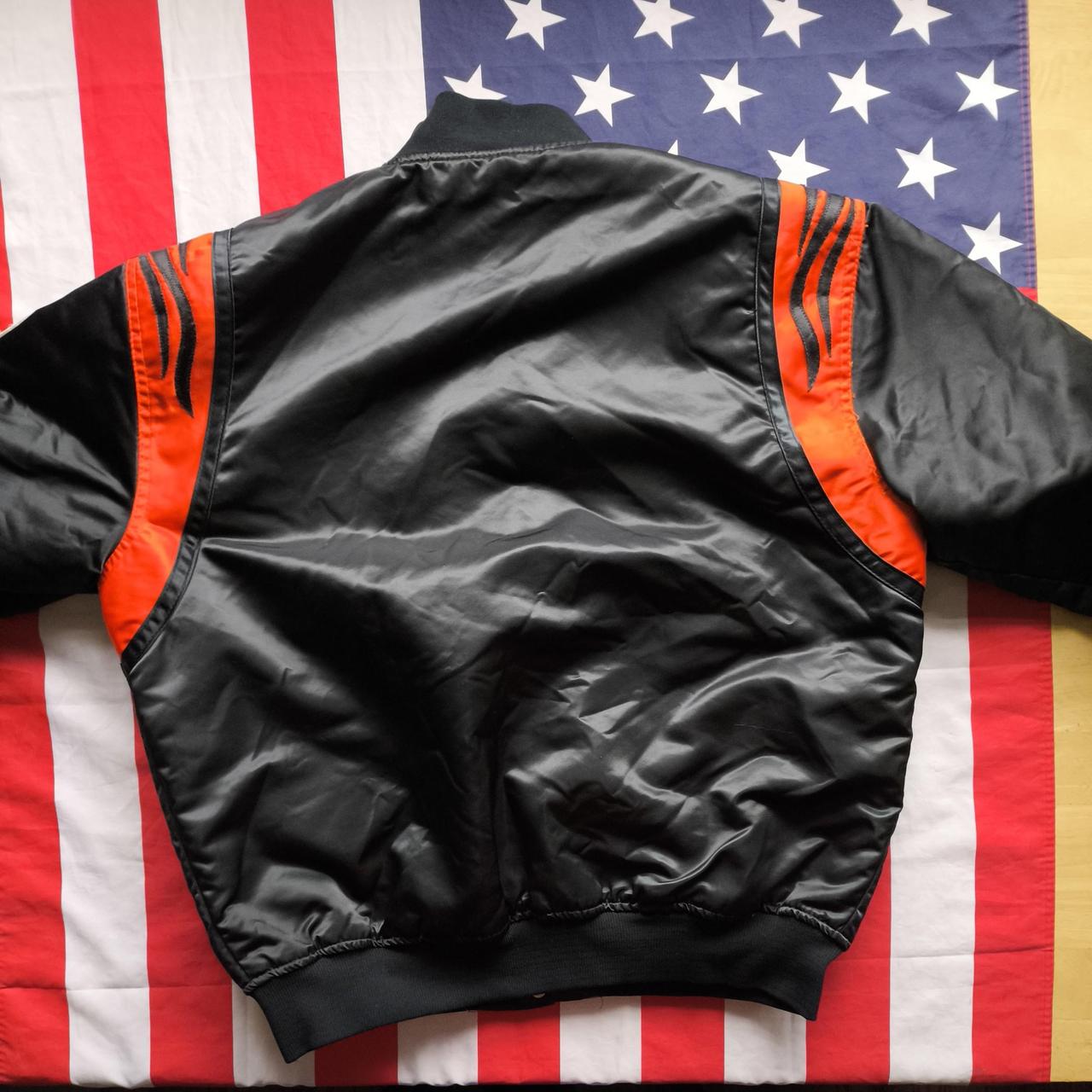 Cincinnati Bengals NFL Bomber Jacket XL Coca-Cola