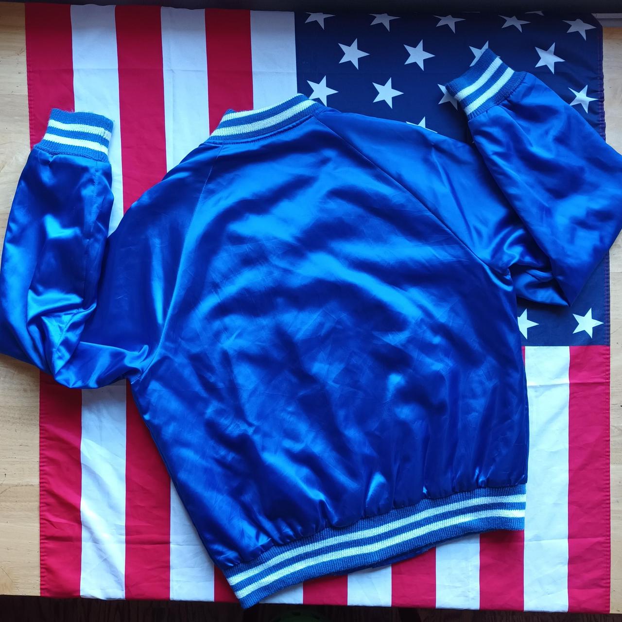 Dallas Cowboys NFL Satin Bomber Jacket L
