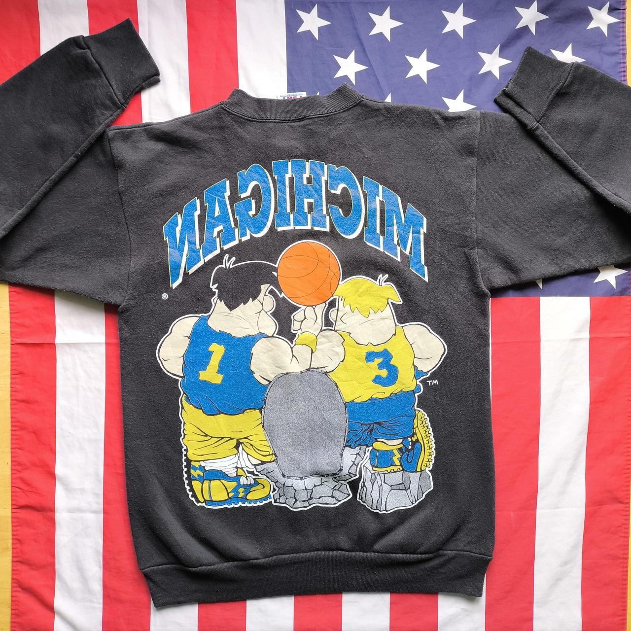 Michigan University Wolverines Flintstones Sweatshirt