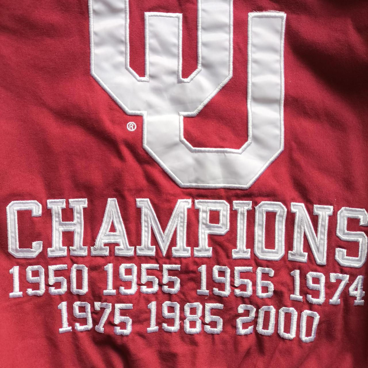Oklahoma Sooners American Football Jacket L