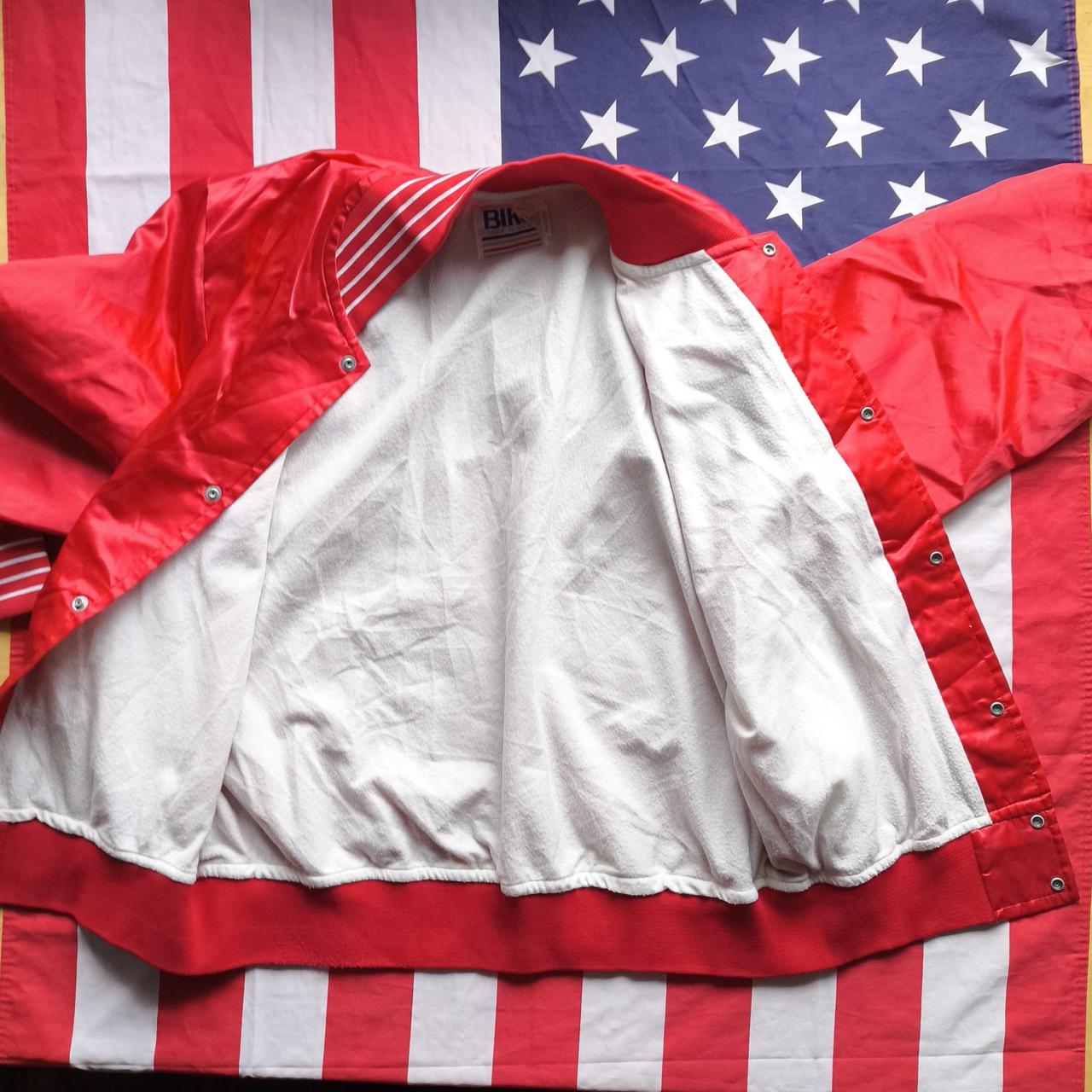 Indiana Hoosiers Satin Bomber Jacket XL