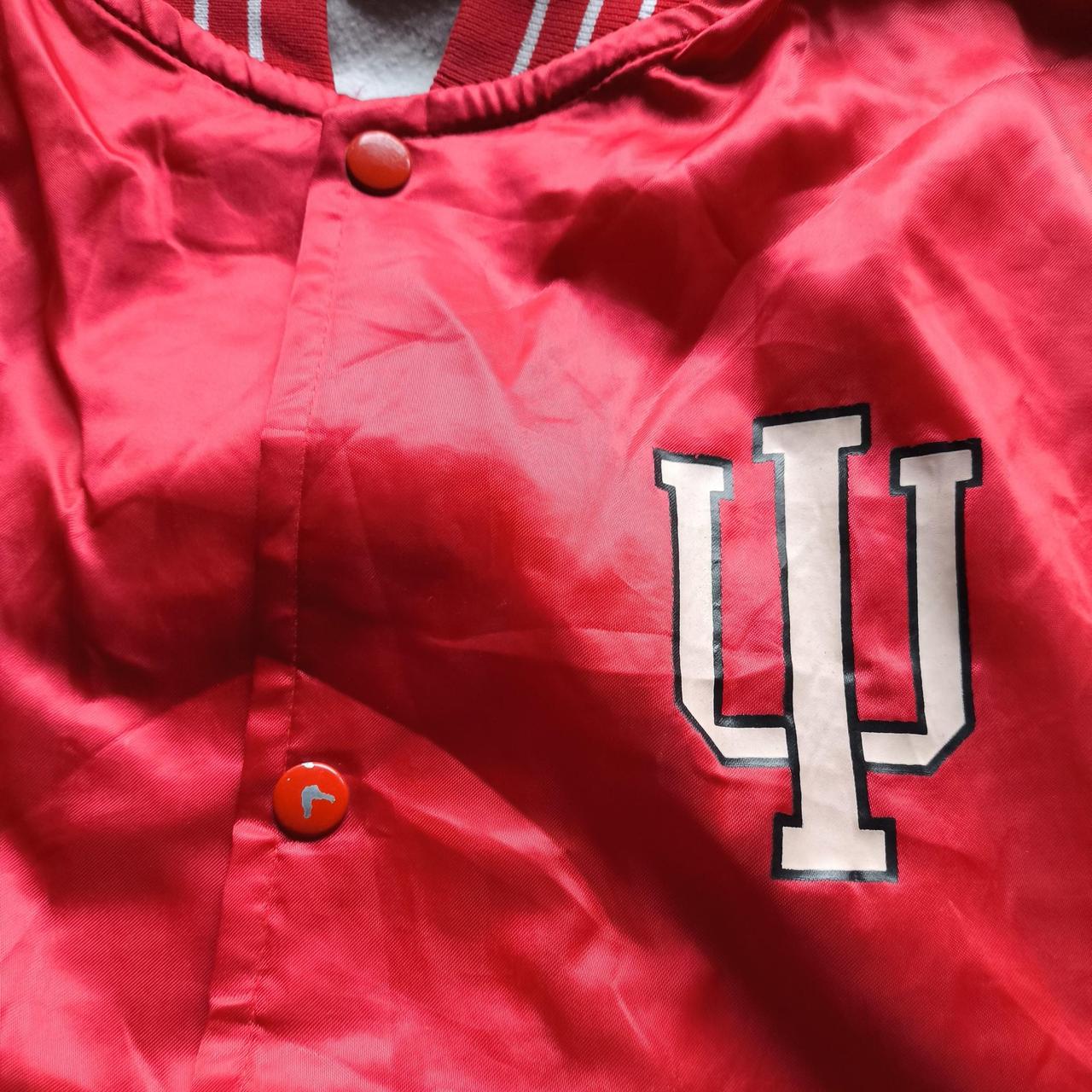 Indiana Hoosiers Satin Bomber Jacket XL