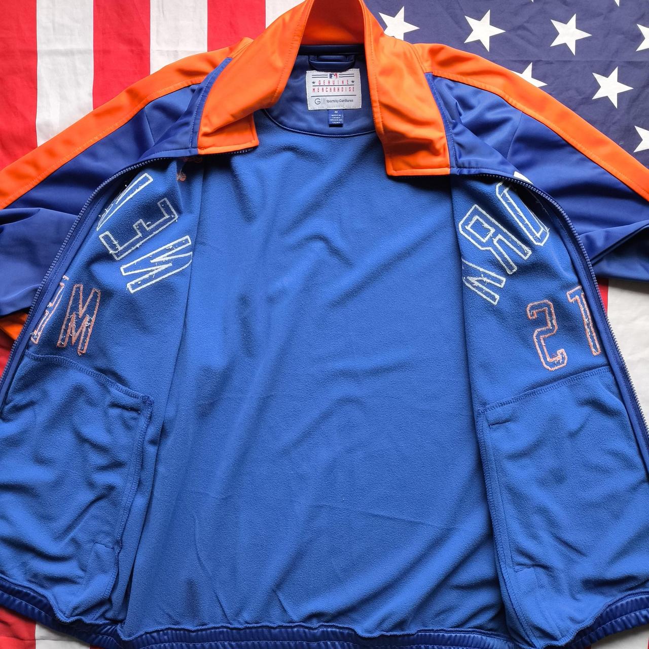 New York Mets MLB Track Jacket M