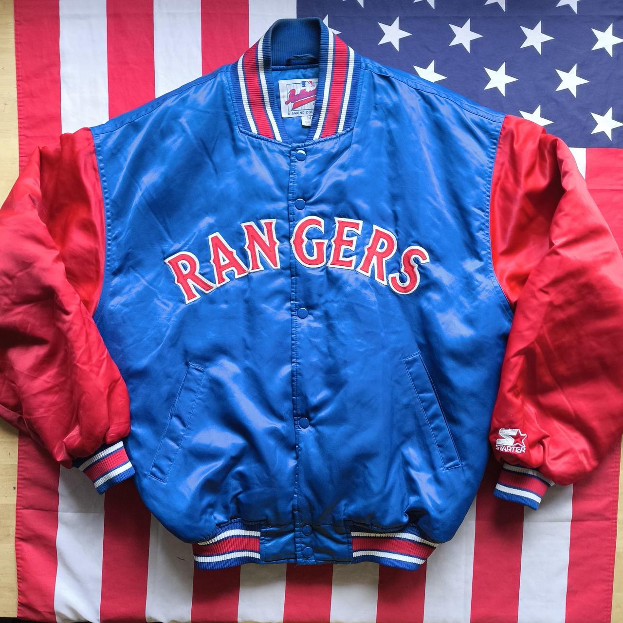 Texas Rangers MLB Bomber Jacket M