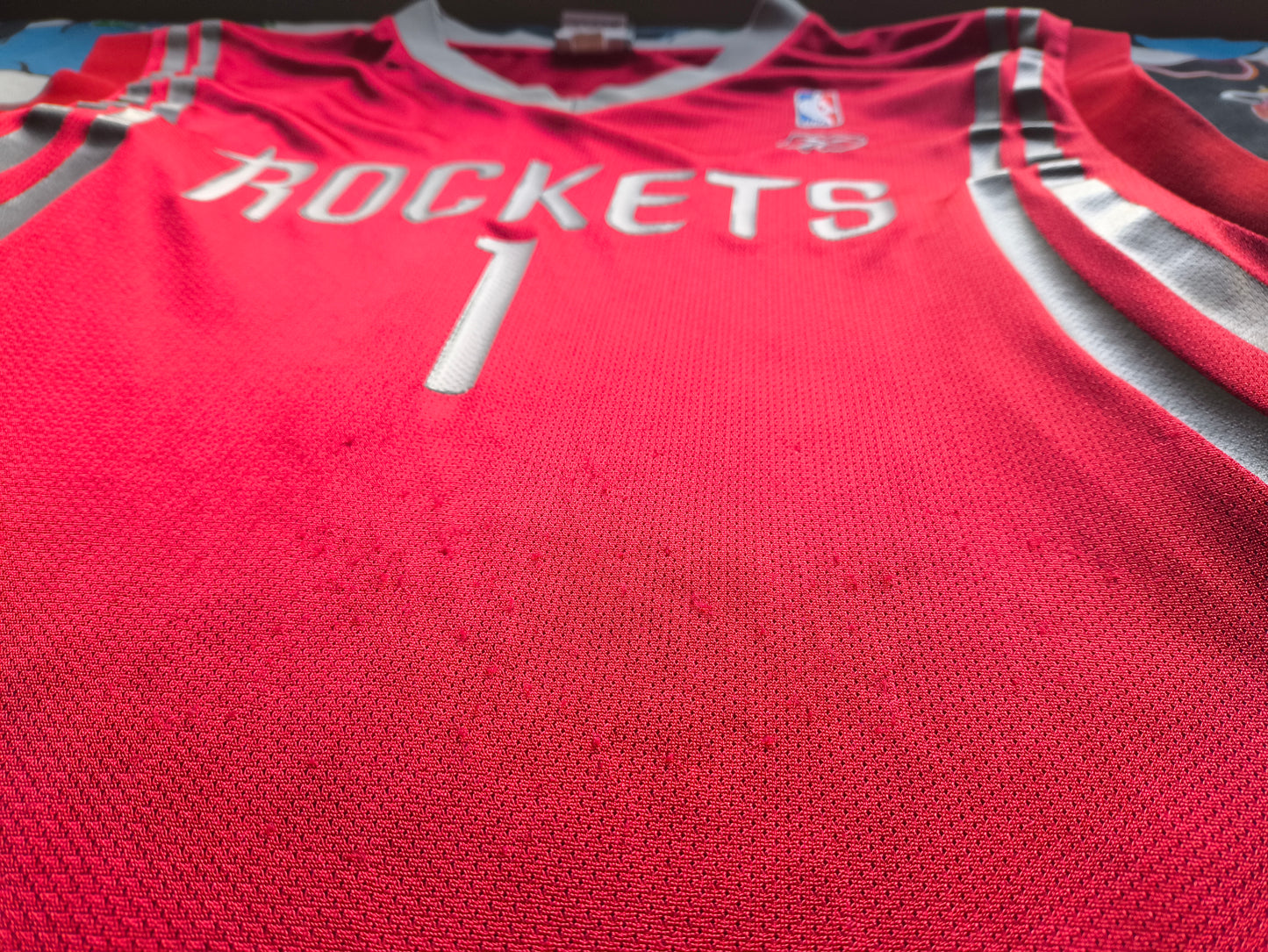 Houston Rockets Reebok NBA Jersey L McGrady