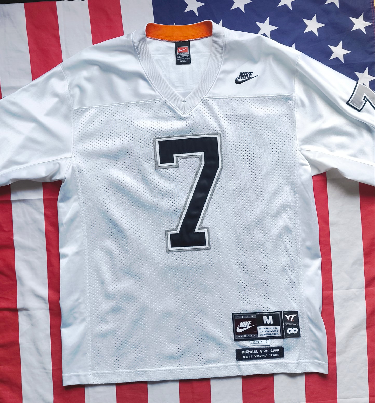 Virginia Tech Hokies Jersey M Vick