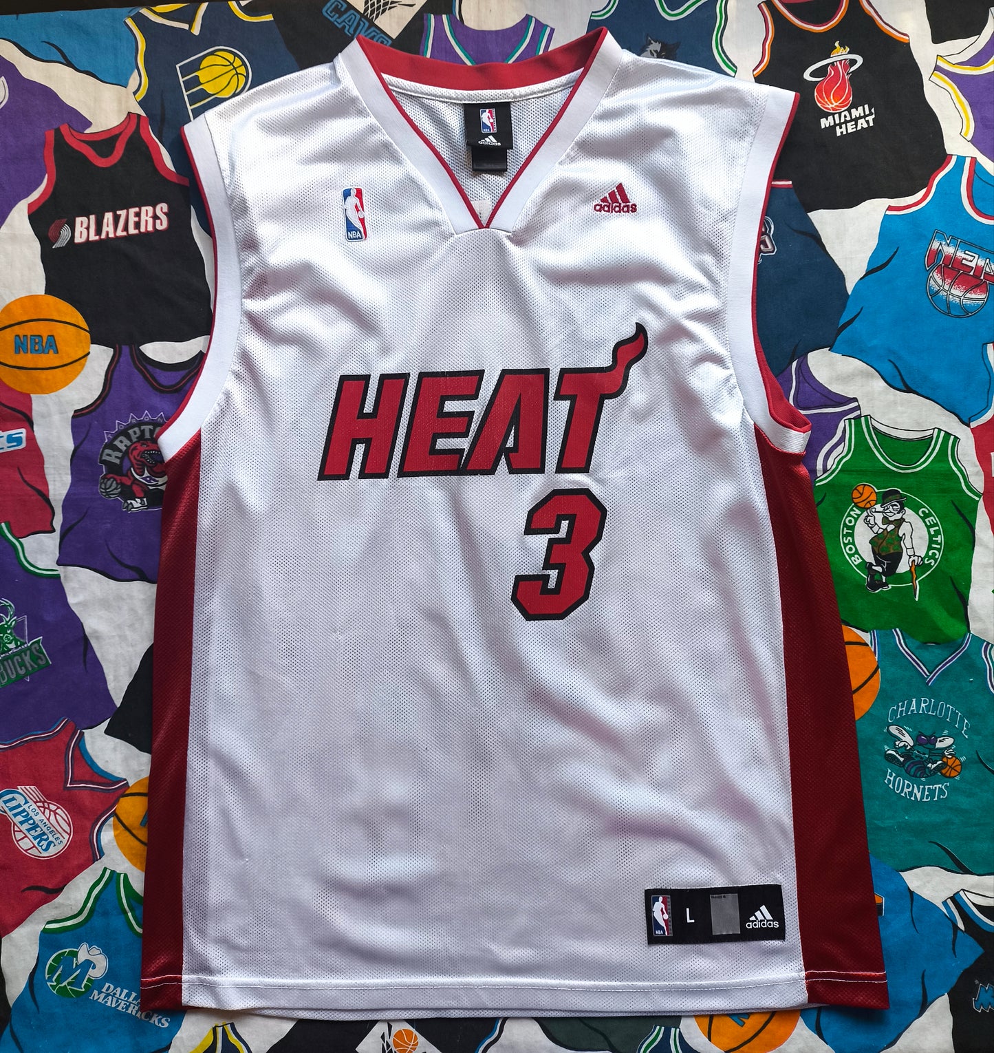 Miami Heat NBA Jersey L Wade
