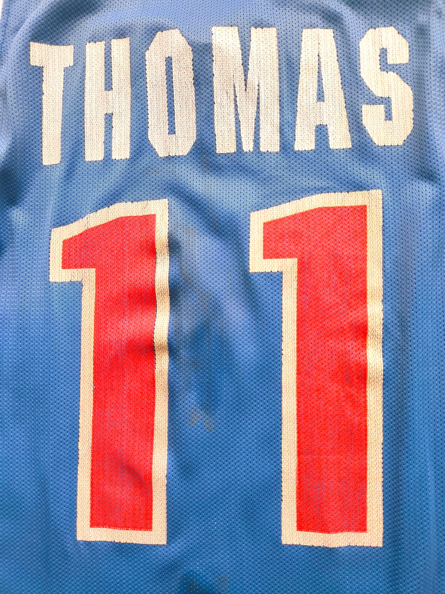 Detroit Pistons Champion NBA Jersey M Thomas