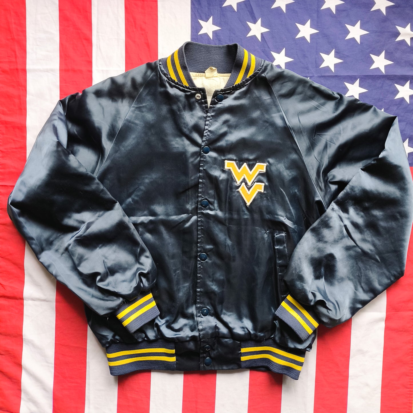 West Virginia Mountaineers Bomber Jacket M