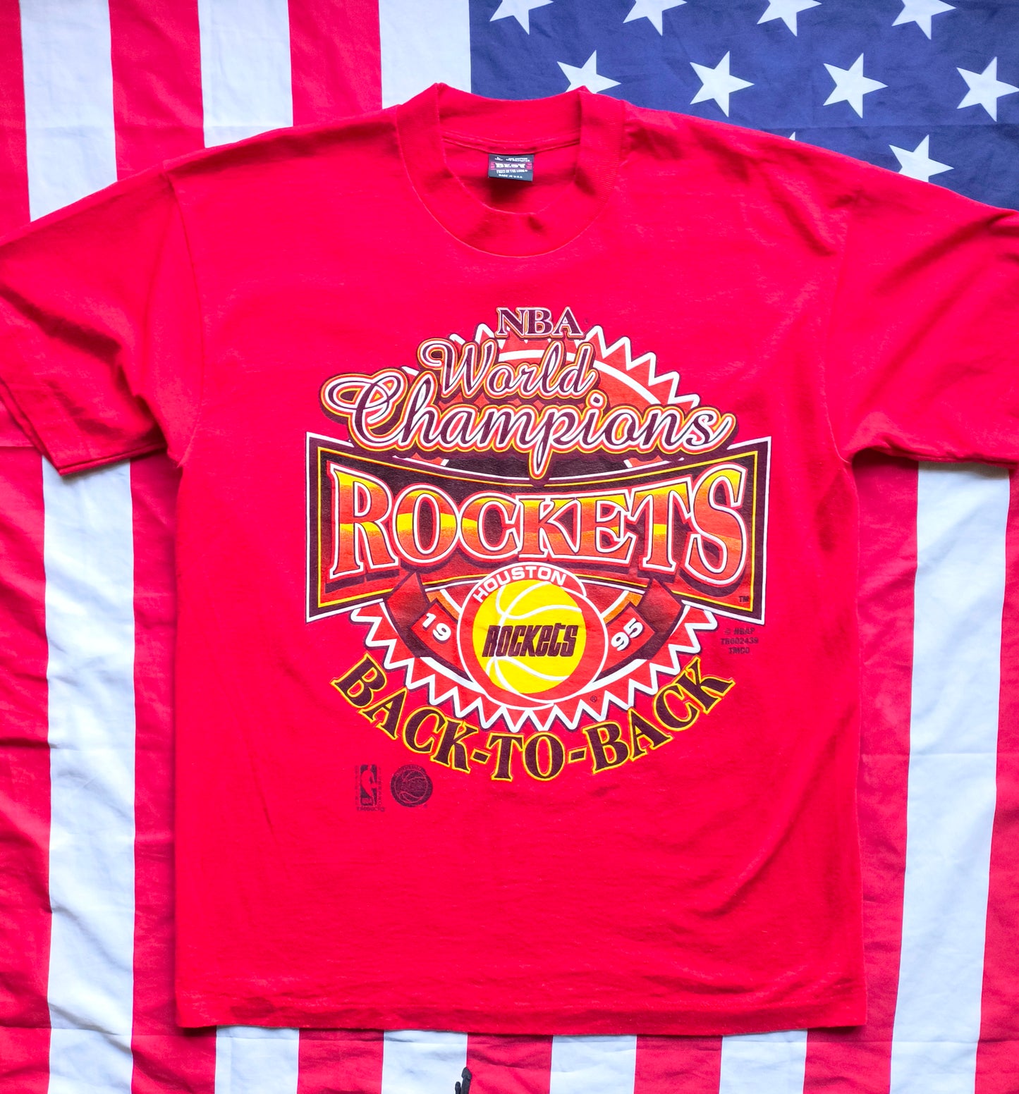 Houston Rockets Vintage NBA T-shirt L