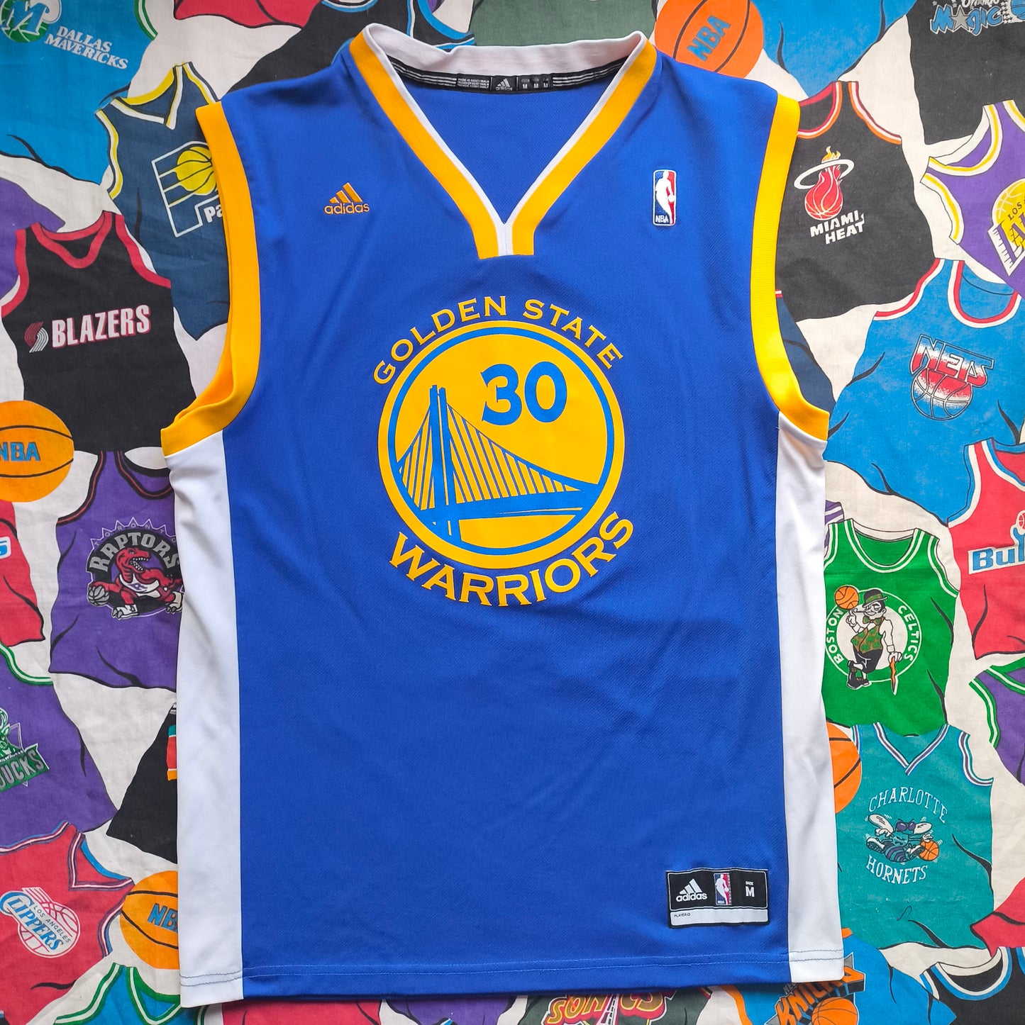 Golden State Warriors NBA Jersey M Curry