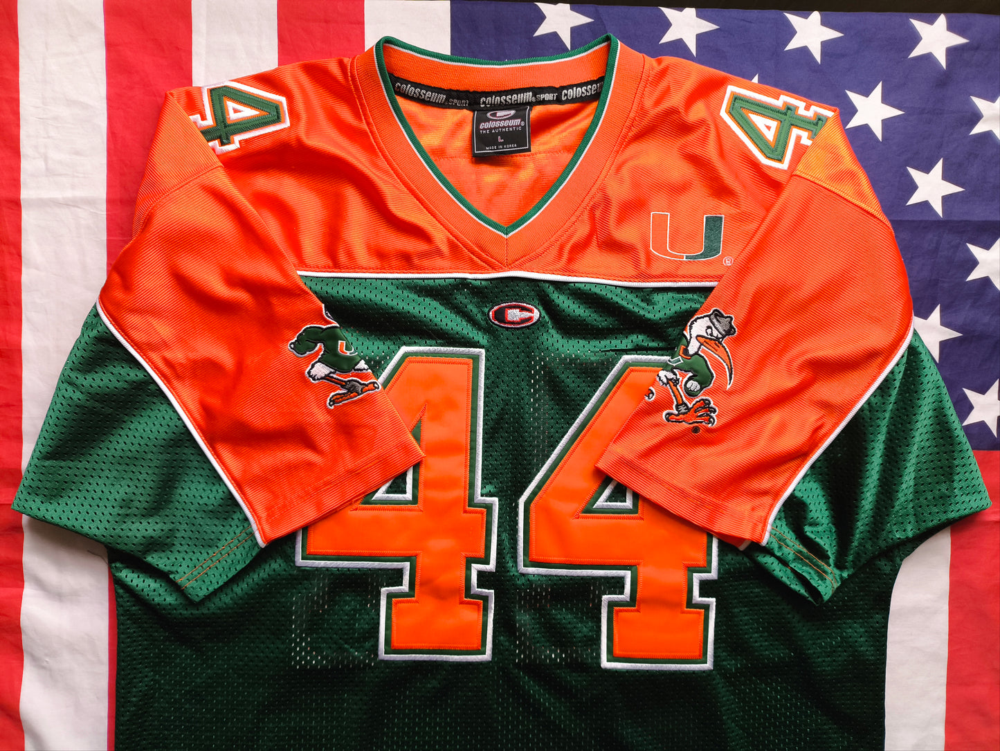 Miami Hurricanes NCAA Jersey L