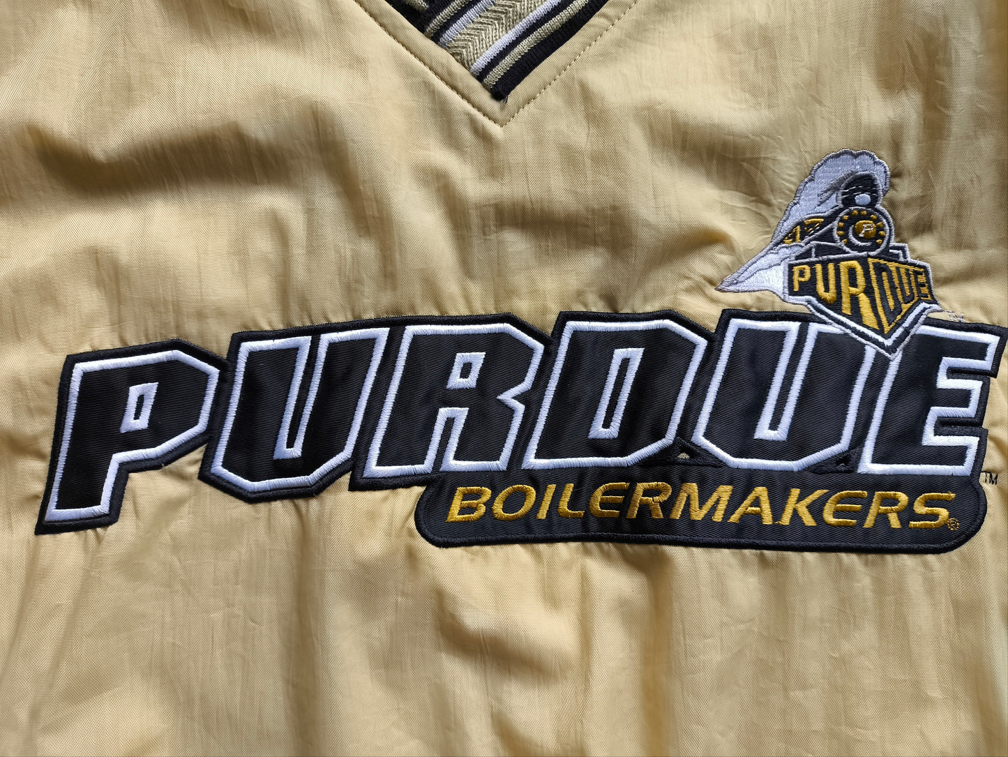 Purdue Boilermakers Pullover Windbreaker M