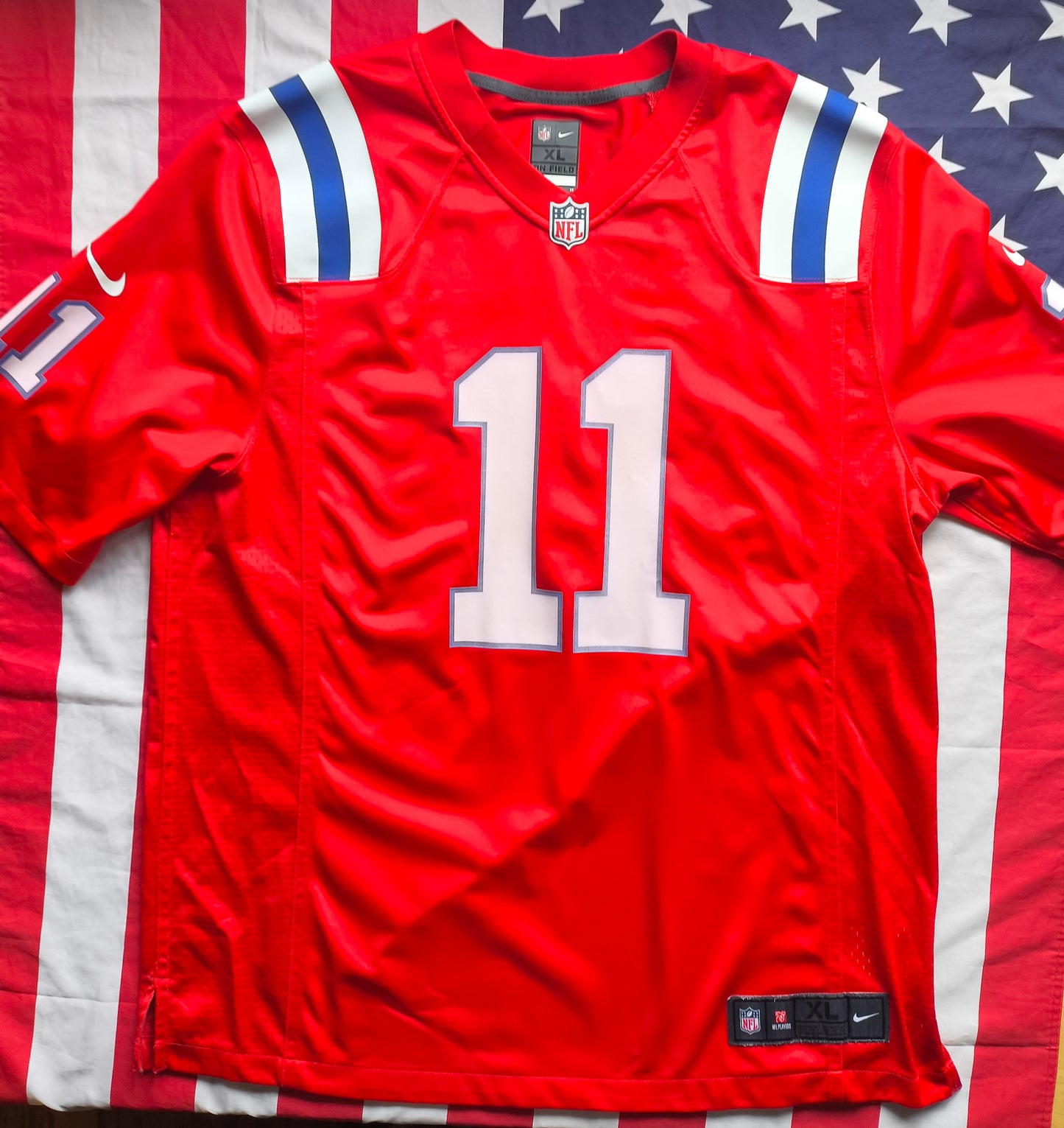 New England Patriots NFL Jersey XL Edelman