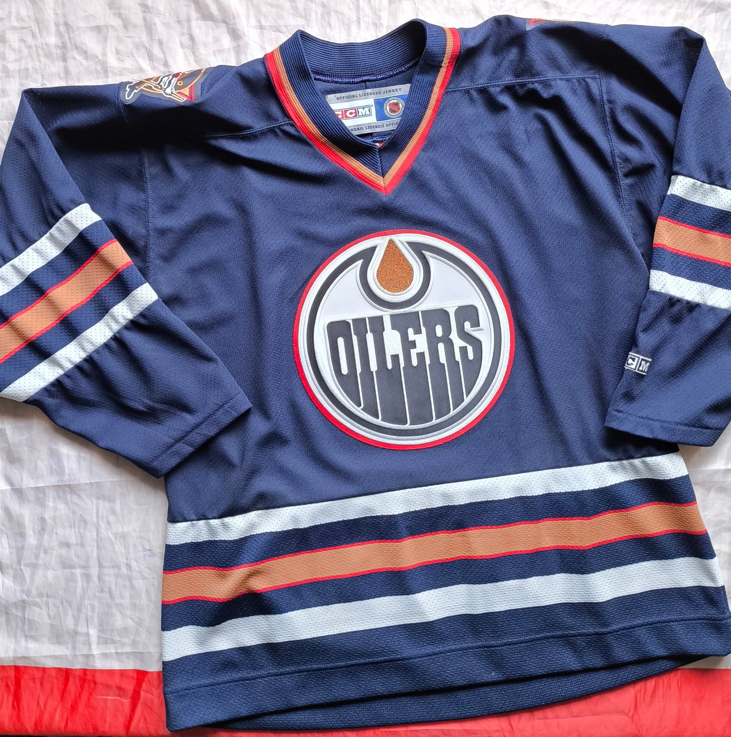 Edmonton Oilers NHL Jersey L