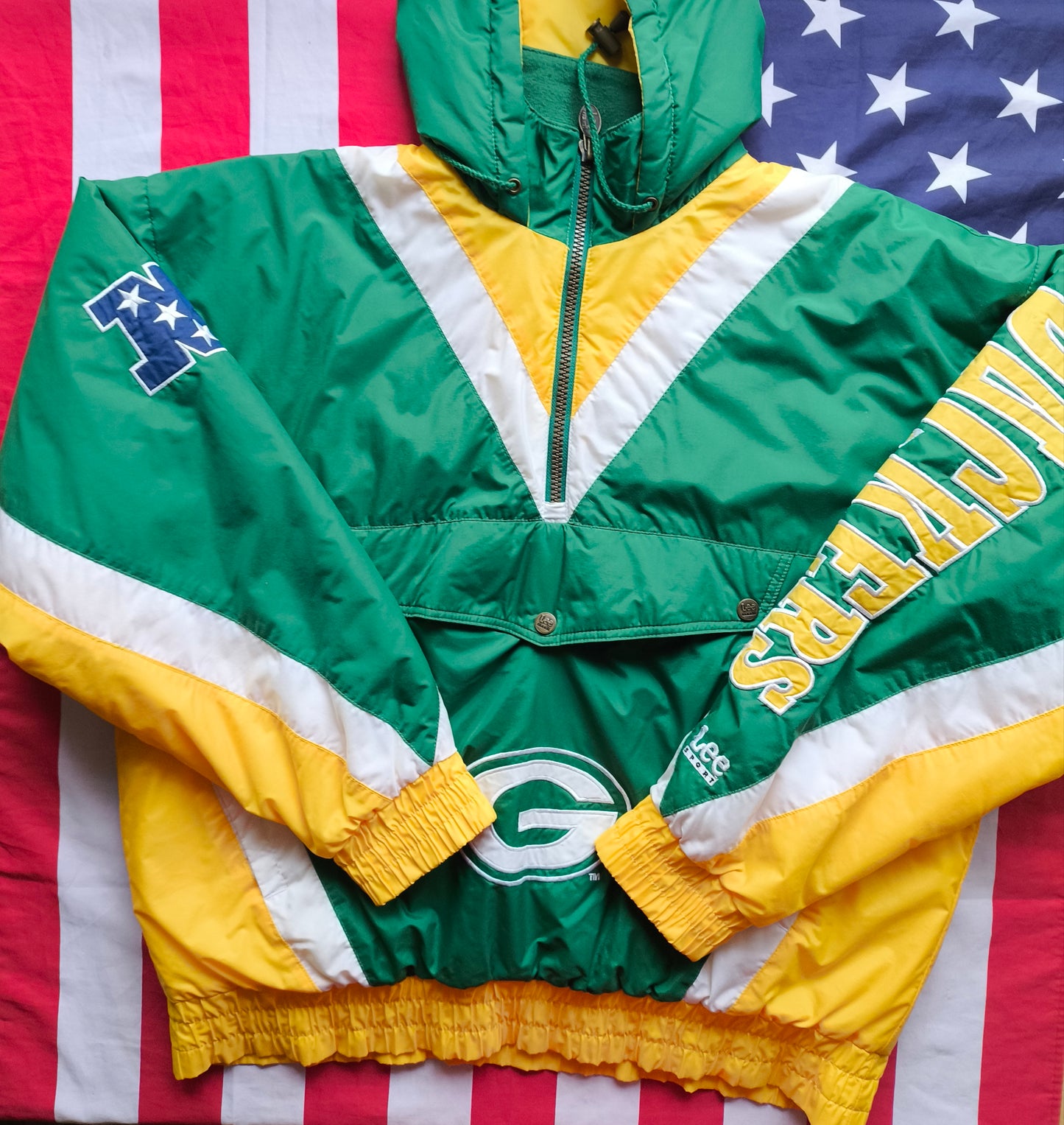 Green Bay Packers Lee Sport NFL Jacket L