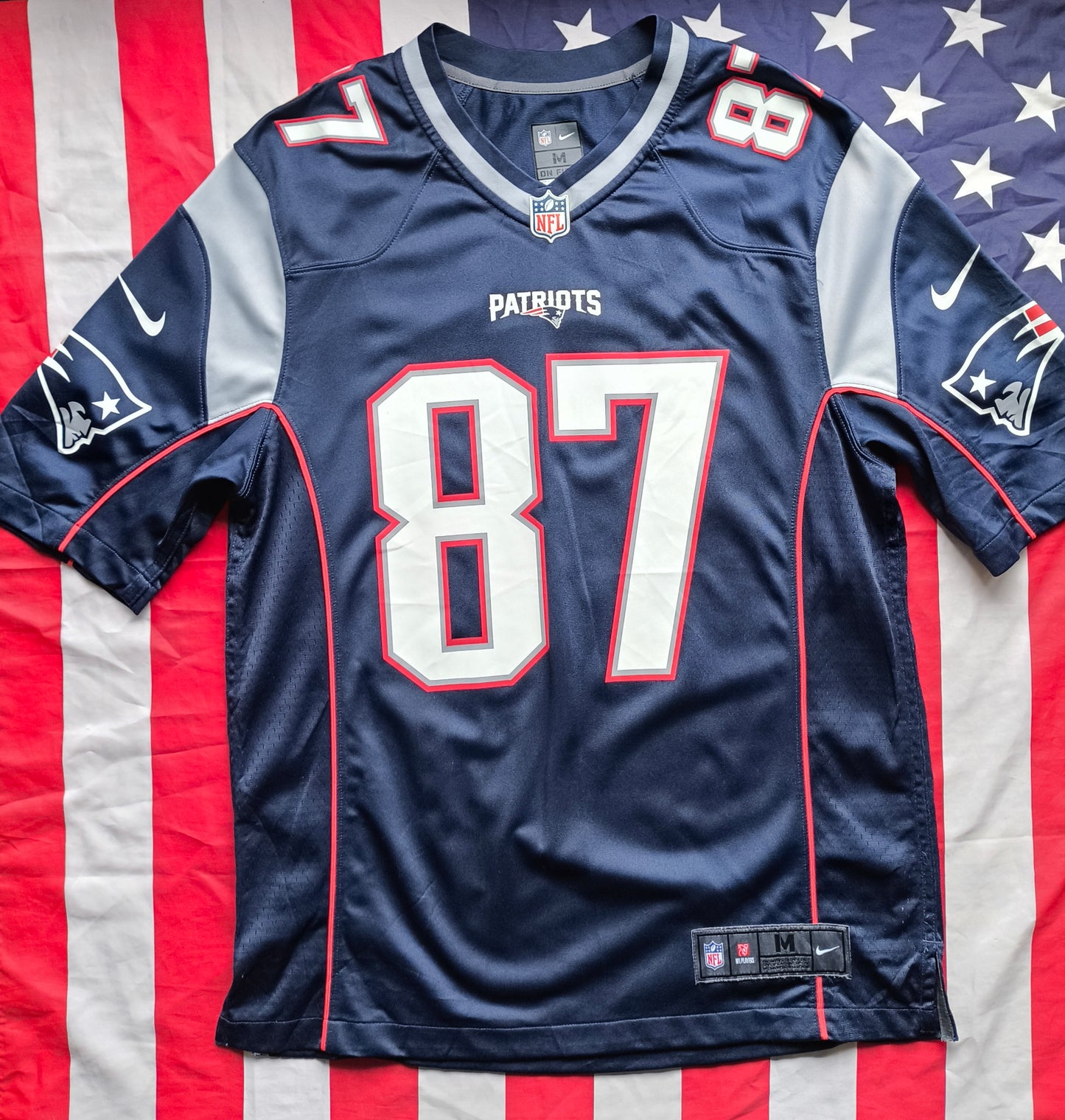 New England Patriots NFL Jersey M Gronkowski