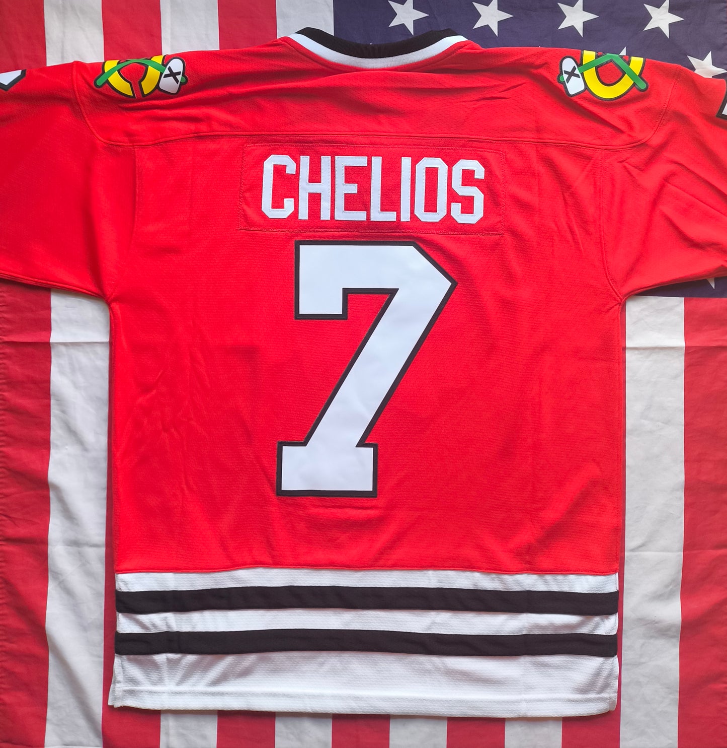 Chicago Blackhawks NHL Jersey L Chelios
