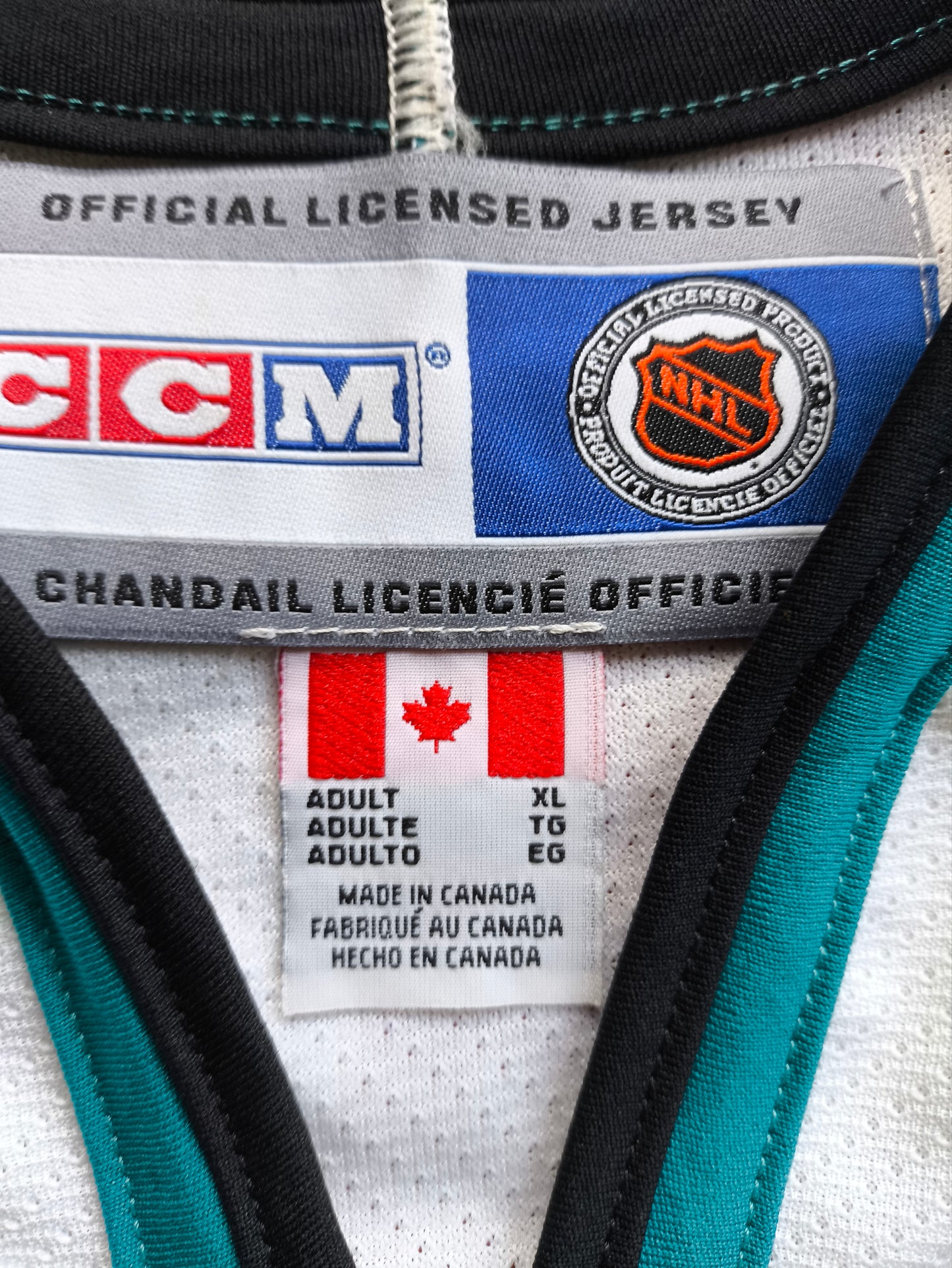 San Jose Sharks NHL Jersey XL