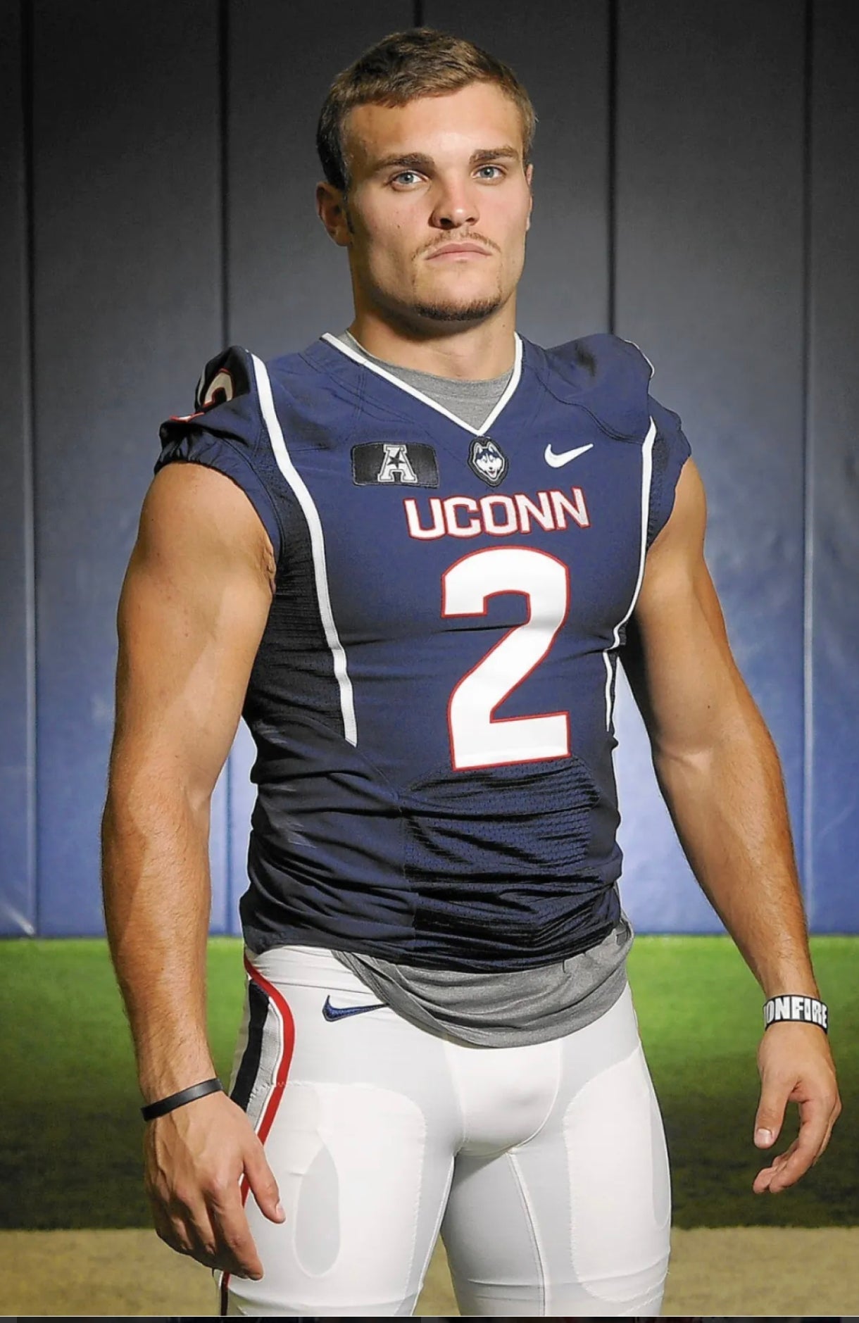 UConn Huskies Nike NCAA Team Issued Jersey Stewart