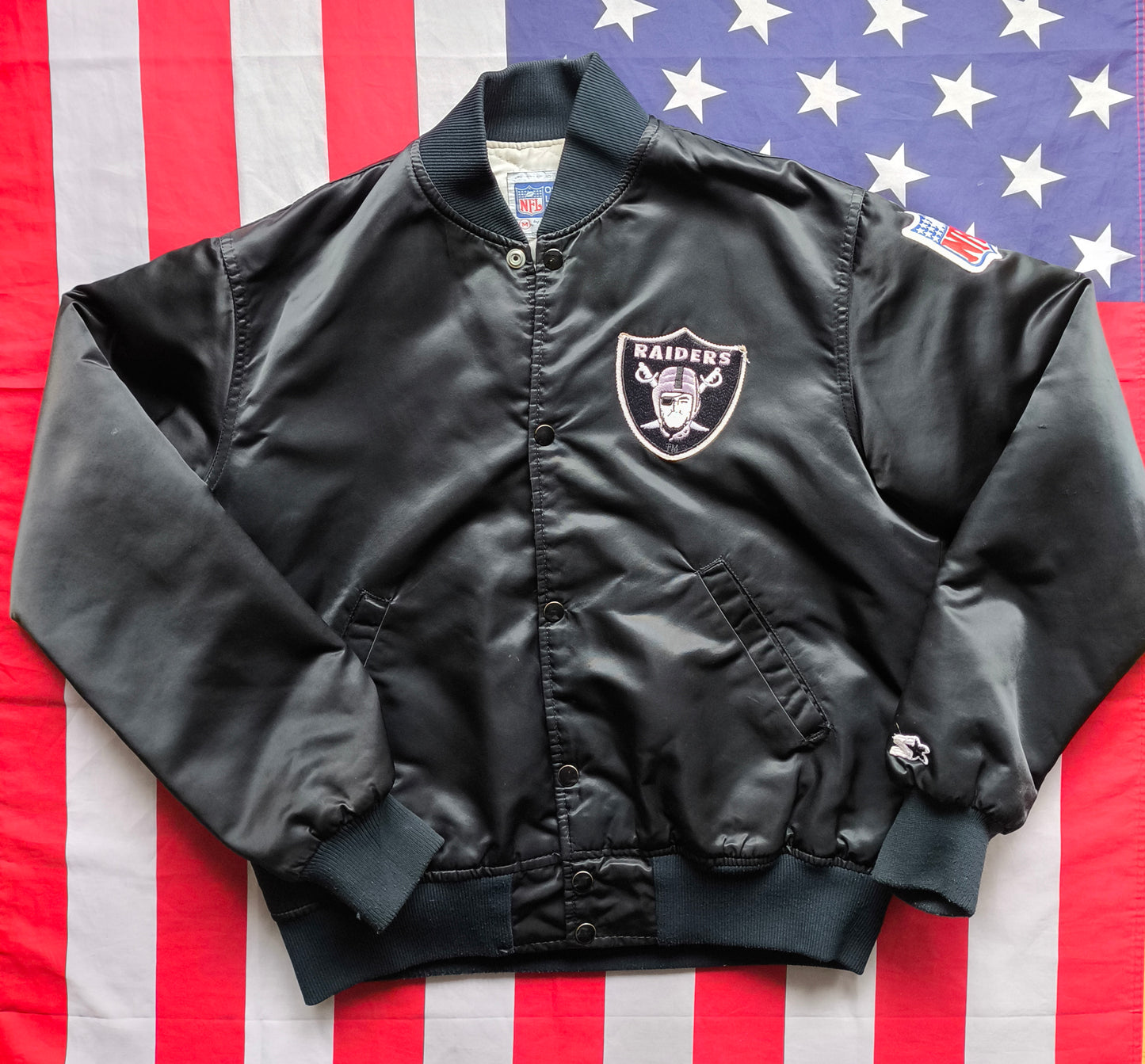 Los Angeles Raiders NFL Jacket M