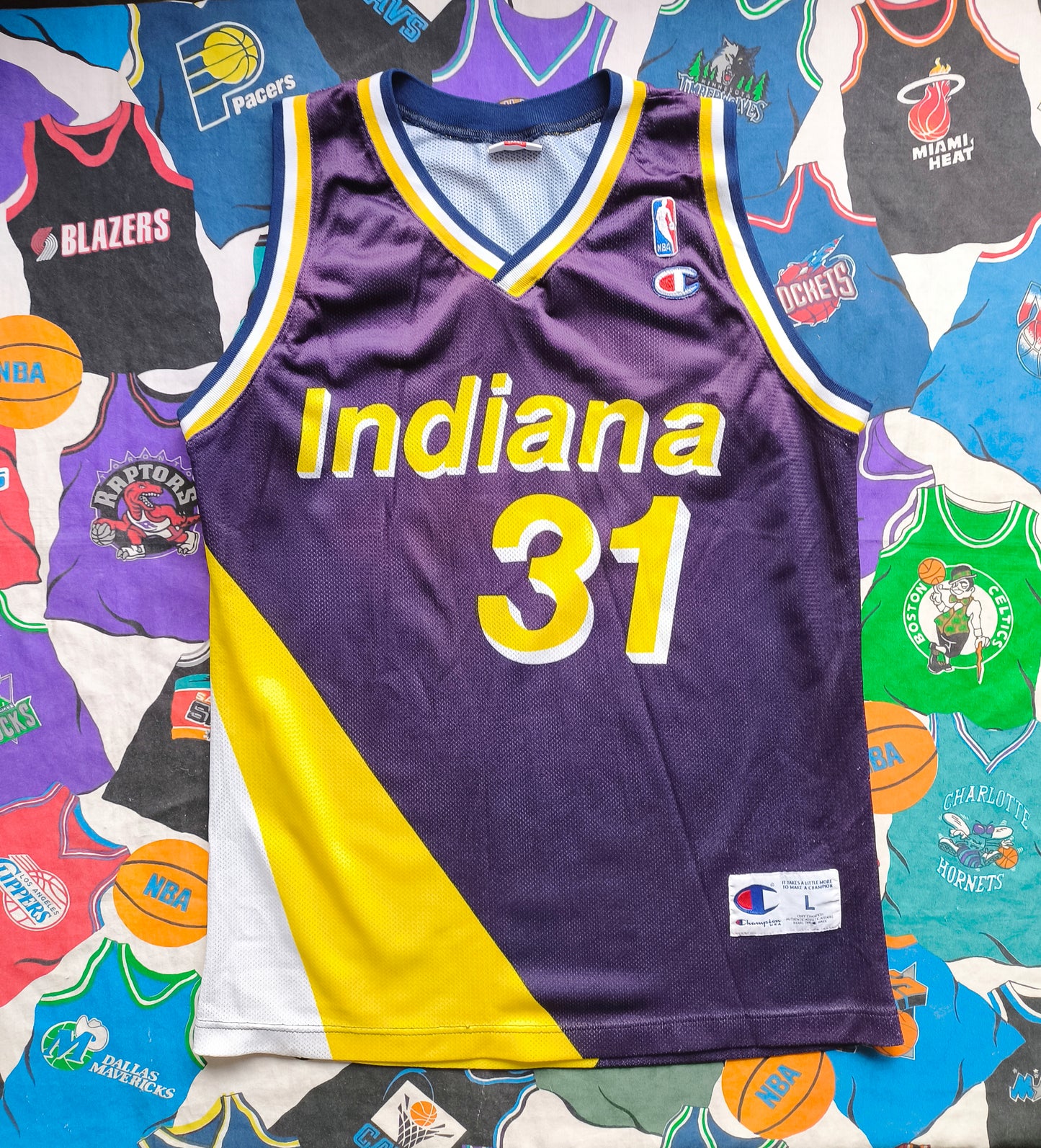 Indiana Pacers NBA Jersey L Miller