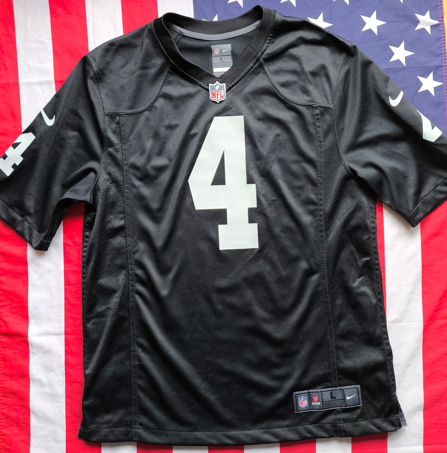 Oakland Las Vegas Raiders NFL Jersey L Carr