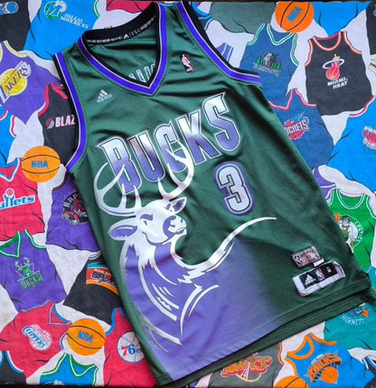 Milwaukee Bucks NBA Jersey M Jennings