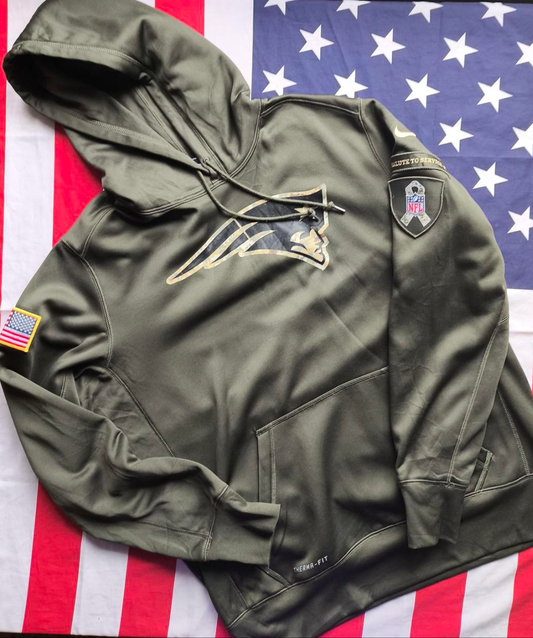 New England Patriots NFL Hoodie L