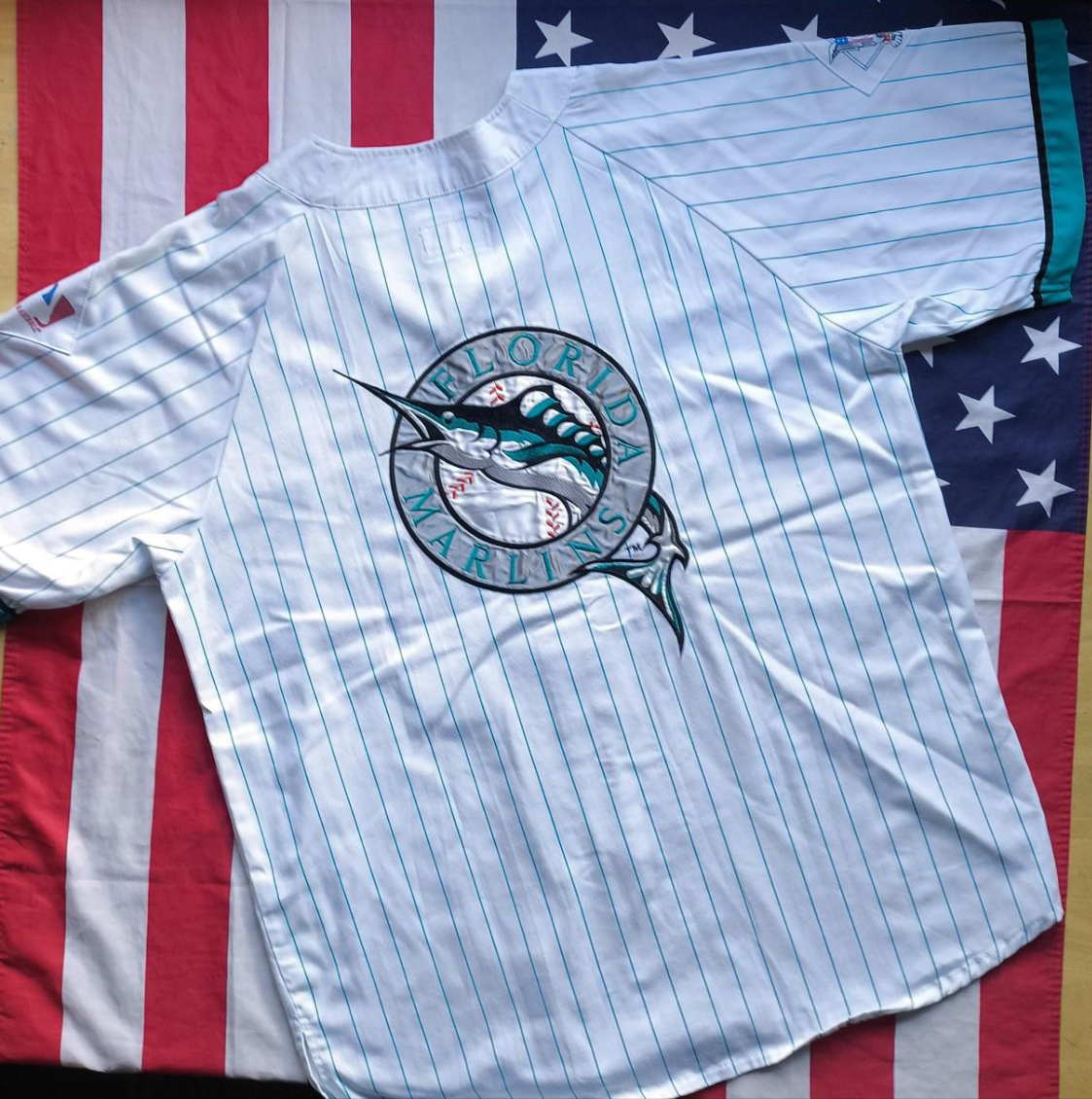 Florida Marlins Baseball Jersey XL