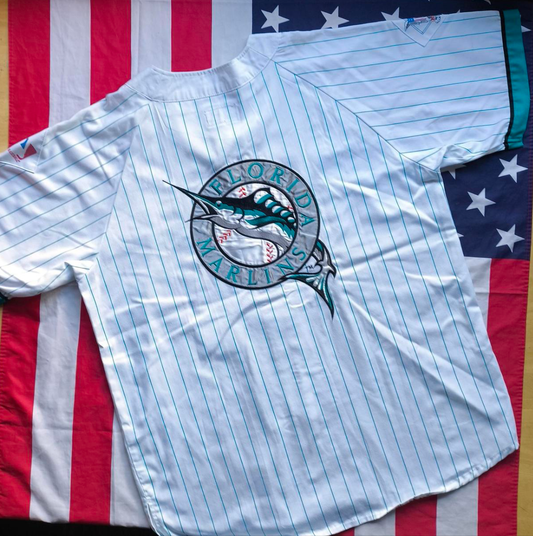 Florida Marlins Baseball Jersey XL