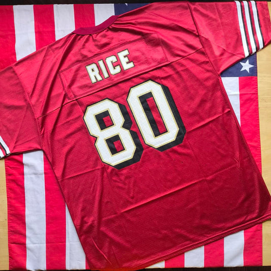 San Francisco 49ers NFL Jersey XL Rice