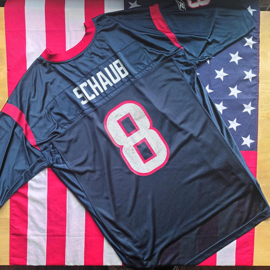 Houston Texans NFL Jersey XL Schaub