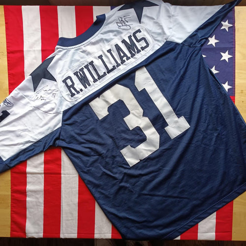 Dallas Cowboys NFL Jersey L Williams SIGNED