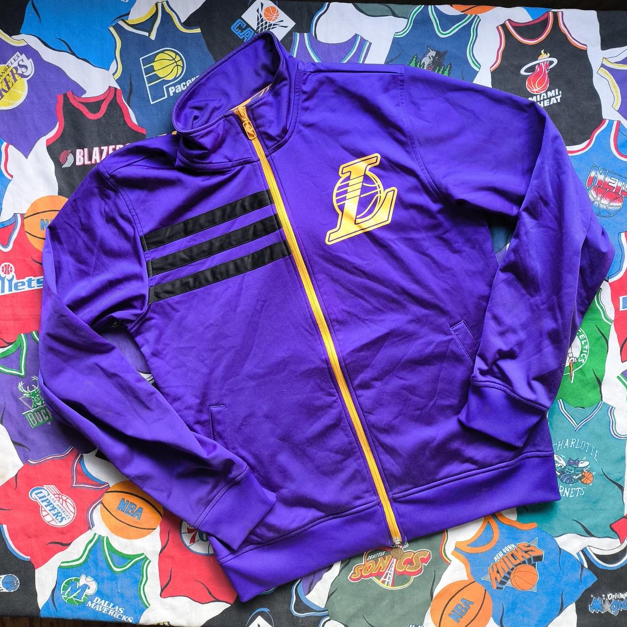 Los Angeles Lakers Adidas NBA Track Jacket M