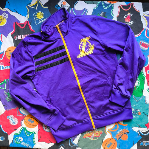 Los Angeles Lakers Adidas NBA Track Jacket M