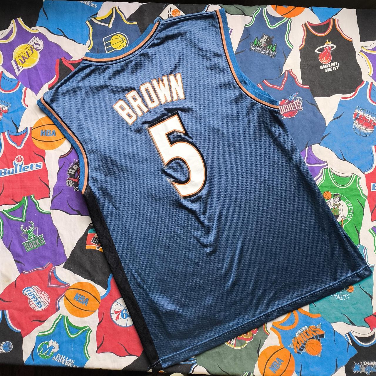 Washington Wizards NBA Jersey M Brown
