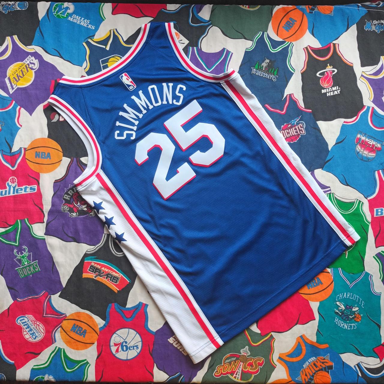 Philadelphia 76ers NBA Jersey S Simmons