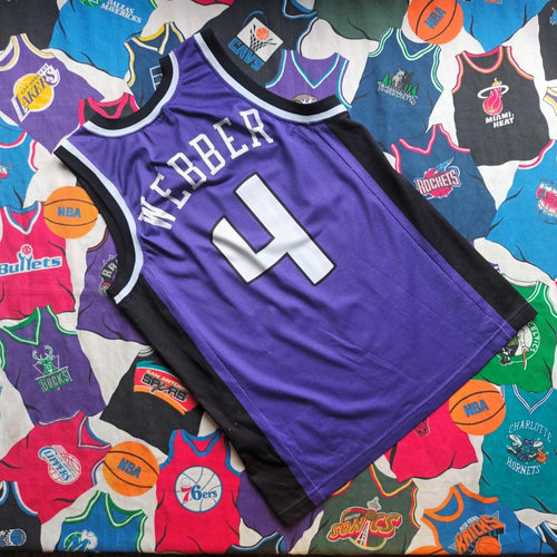 Sacramento Kings NBA Jersey XS Webber