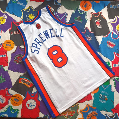 New York Knicks NBA Jersey S Sprewell