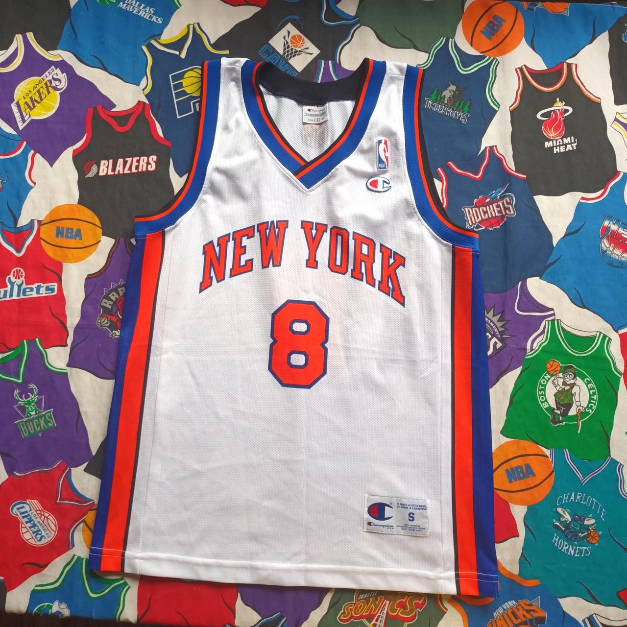 New York Knicks NBA Jersey S Sprewell